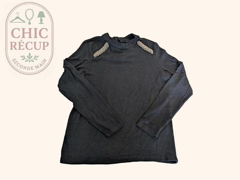 Blouse Naf Naf - L - Noir - Myfed-151