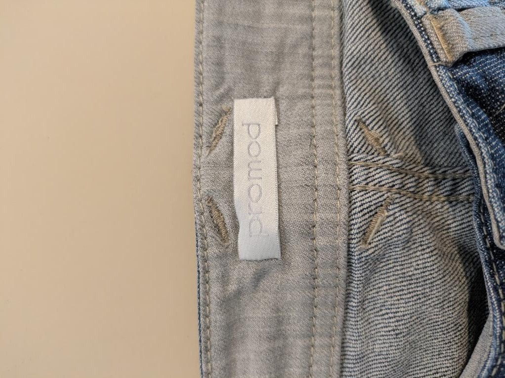 Jeans Court Promod - 38 - Bleu - Qubur-114