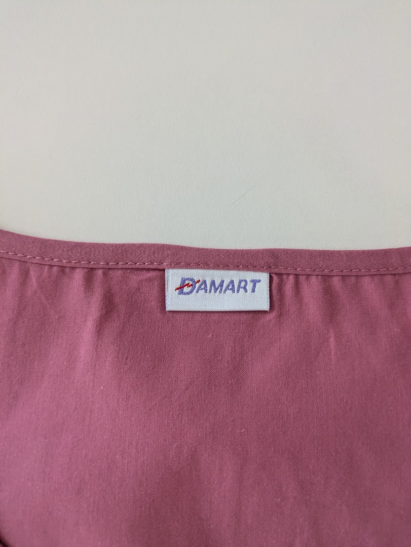 Blouse Damart - 46 - Rose - Broderies