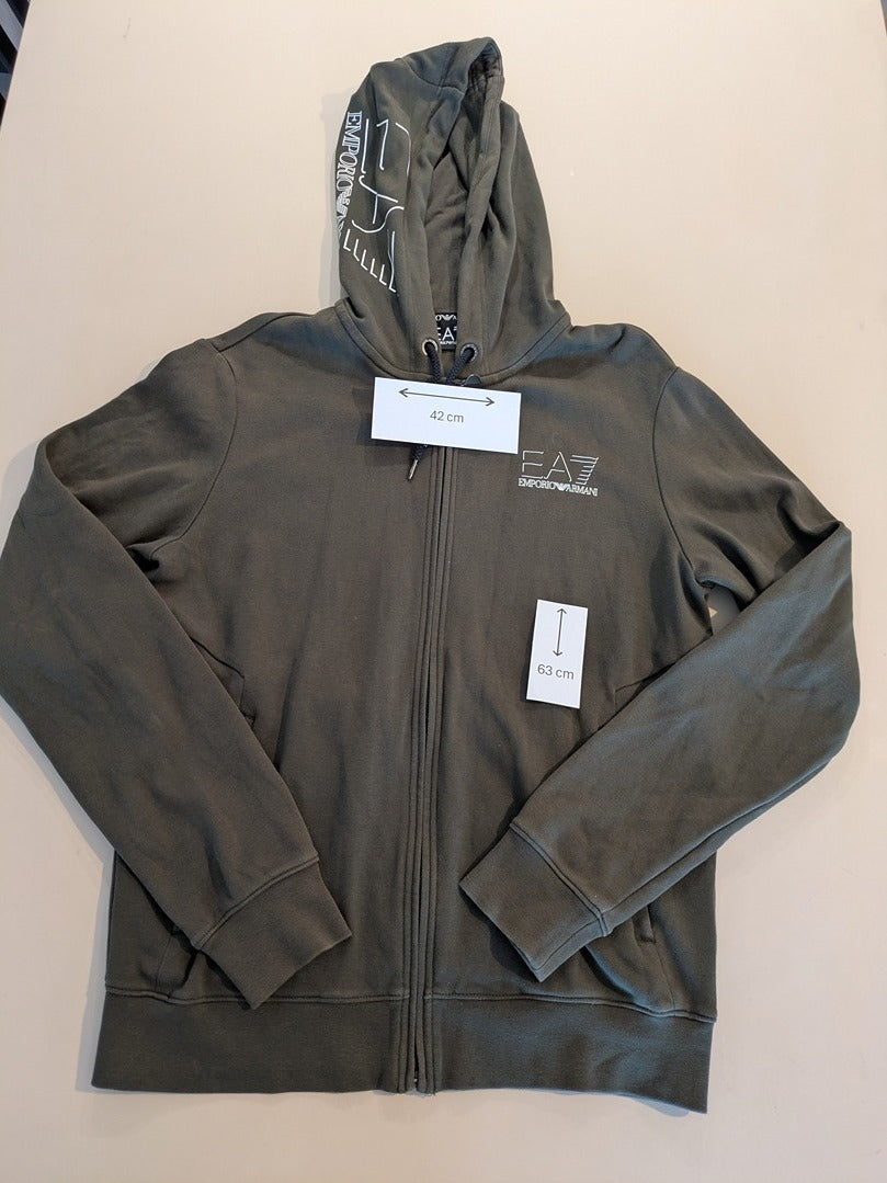 Pull Et Pull À Capuche Emporio Armani - S - Kaki - Thgen-11
