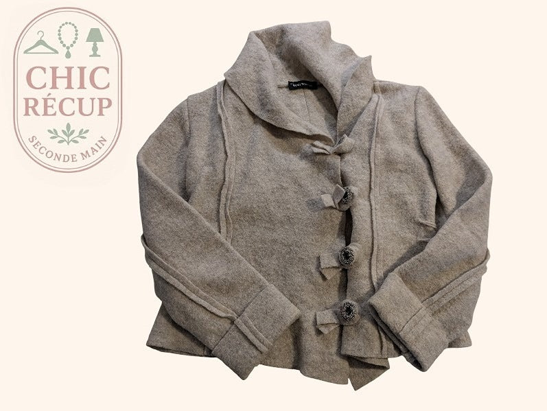 Veste Eva Tralala - 42 - Beige - Malat-25