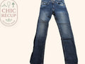 Jeans Slim Zara - M - Bleu - Paval-8