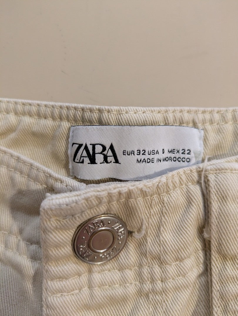 Autre Pantalon Zara - S - Crème - Amfat-26