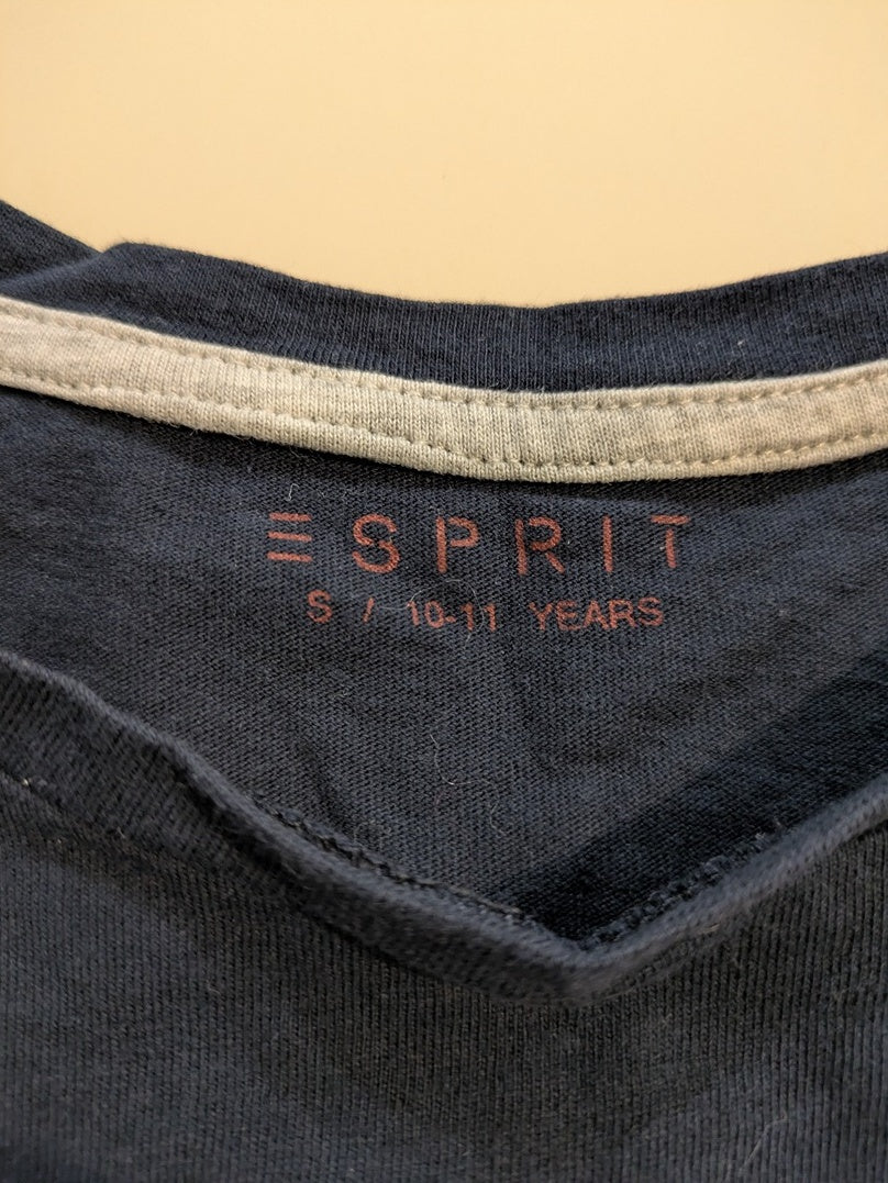 T-shirt Esprit - 10 Ans - Marine - Olhat-22