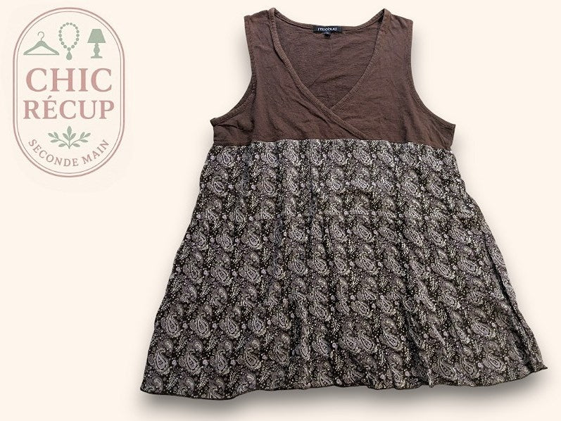 Blouse Rosebud - Xl - Marron - Chpav-94
