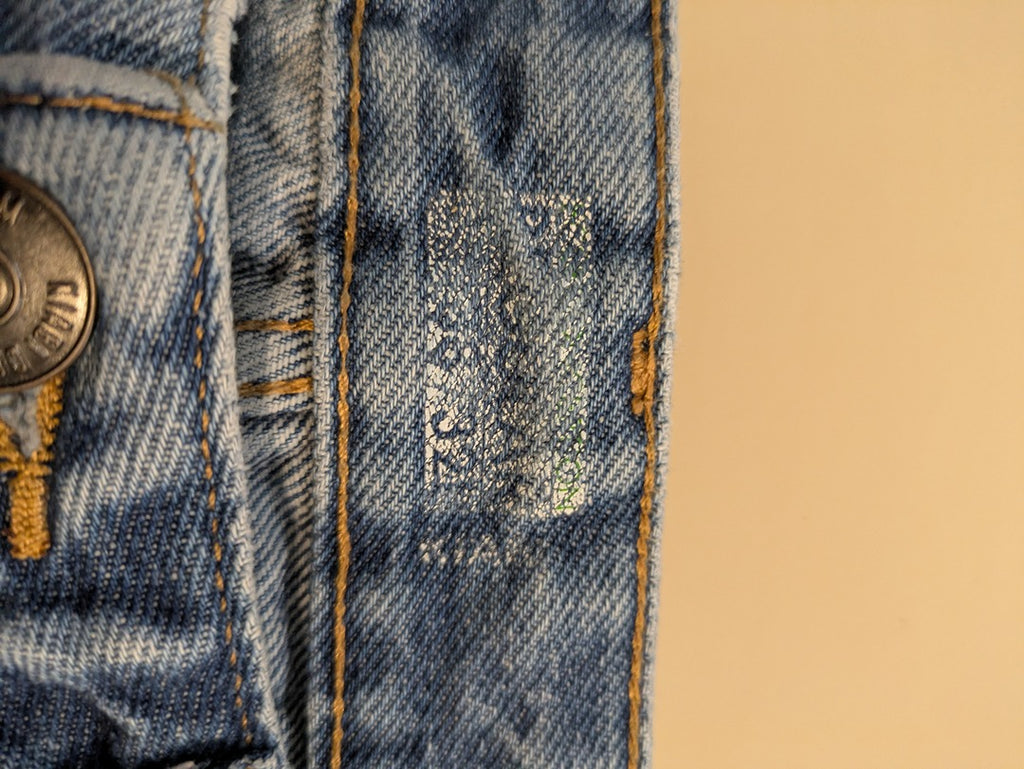 Jeans Coupe Droite Benetton - L - Bleu Clair - Audeb-91