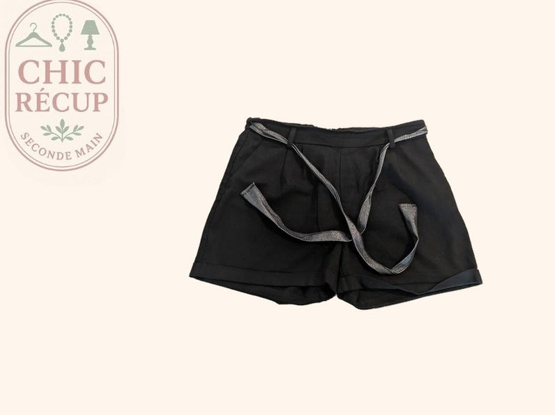 Short femme Only - M - Noir - Rita Loose Lyrex