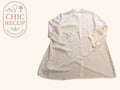 Blouses 3/4 Zara - M - Blanc - Shbad-49