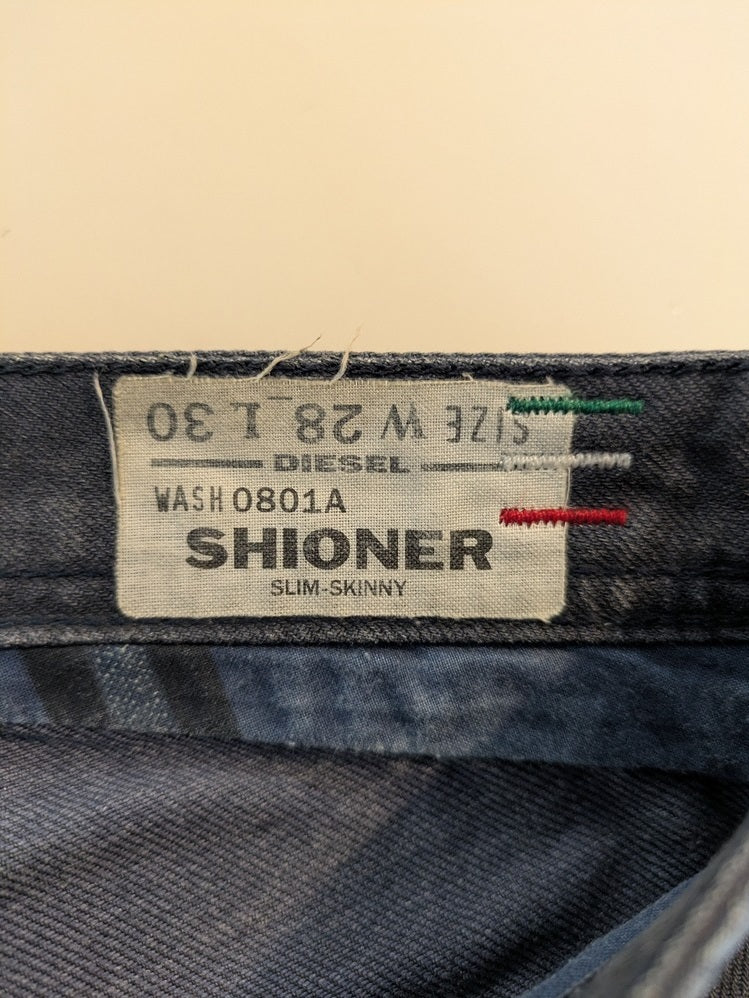 Jeans Coupe Droite Diesel - S - Noir/gris - Ramec-02
