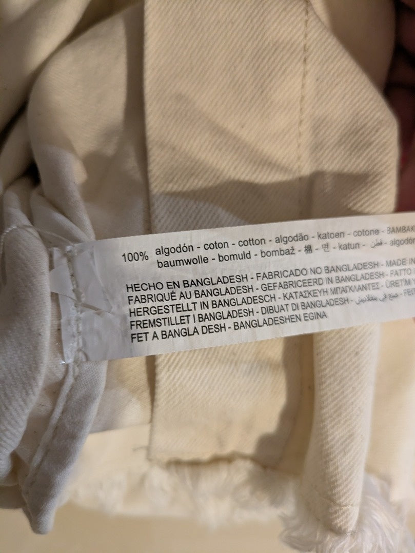 Veste En Jean Bershka - Xs - Beige - Shbad-75