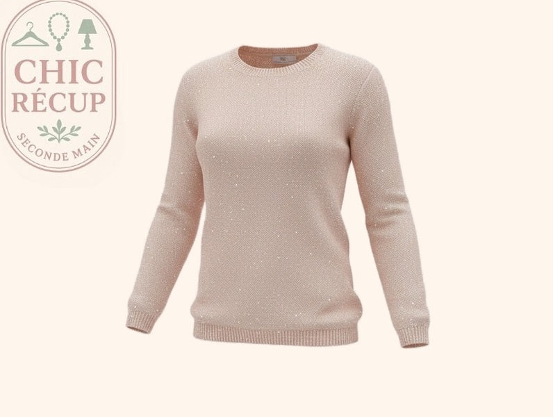 Pull D'hiver Le Temps Des Cerises - S - Abricot - Vabar-14