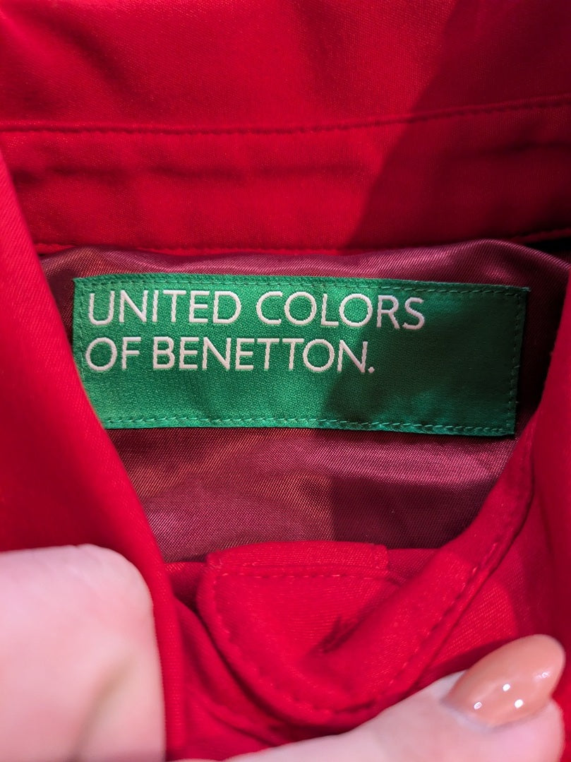 Robe Casual United Colors Of Benetton - Xs - Rouge - Olaga-06