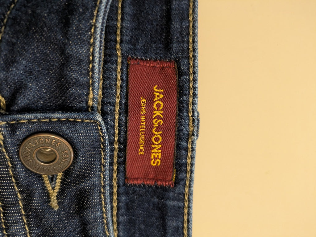 Jeans Coupe Droite Jack & Jones - M - Marine - Audeb-81