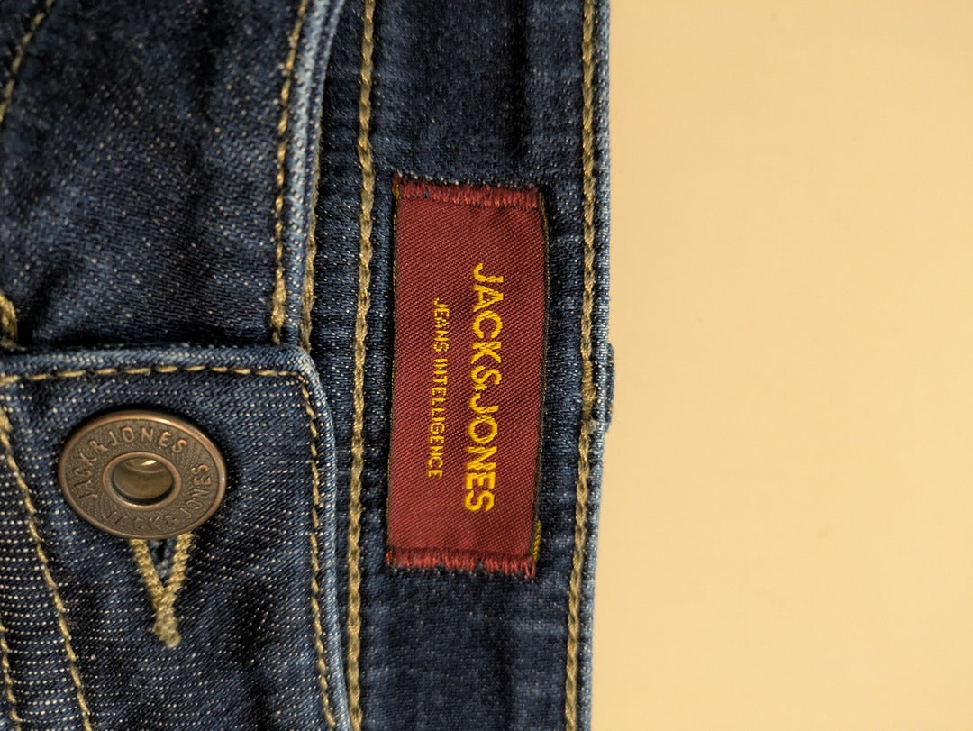 Jeans Coupe Droite Jack & Jones - M - Marine - Audeb-81
