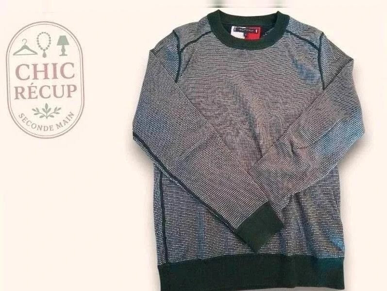Pull Ras De Cou Tommy Hilfiger - S - Vert Foncé - Ayzan-44