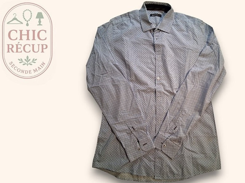 Chemise unies Devred blanc taille M