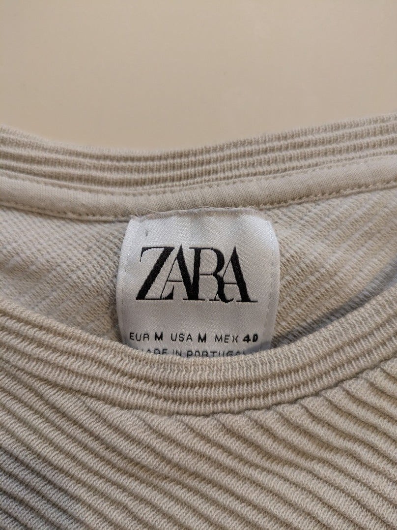 Pull Zara - M - Beige - Thgen-34