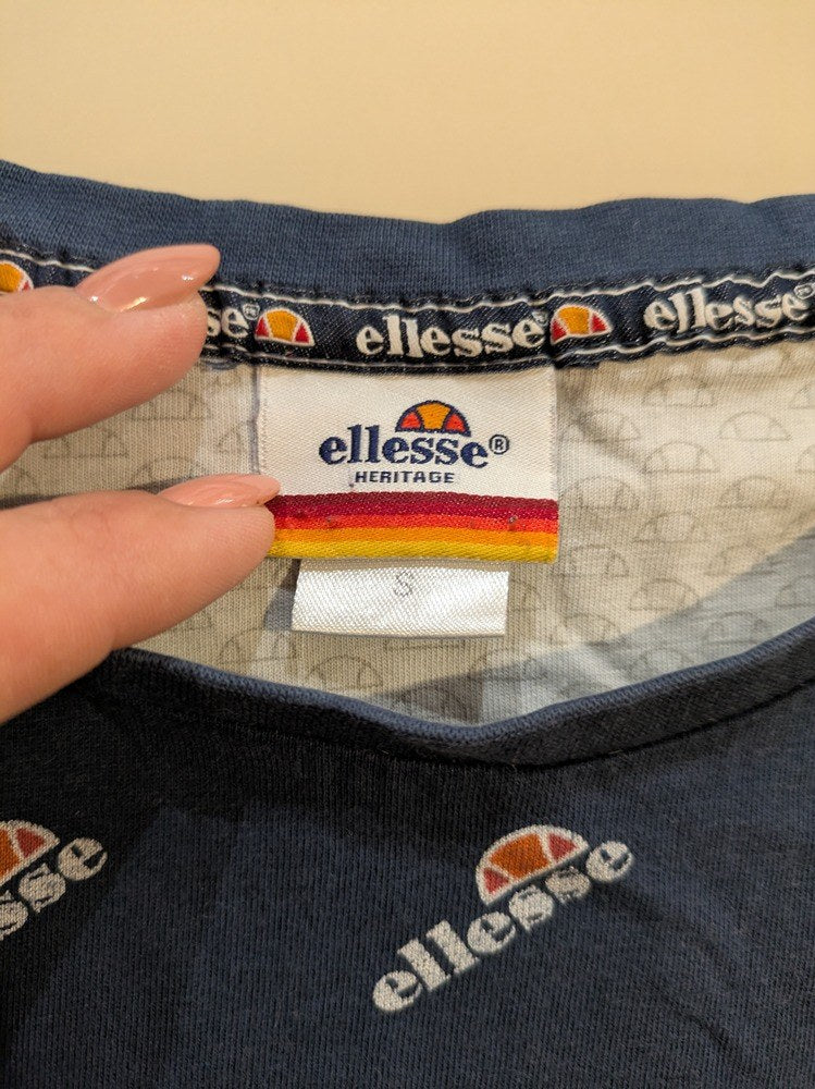T-shirt Ellesse - S - Marine - Qubur-99