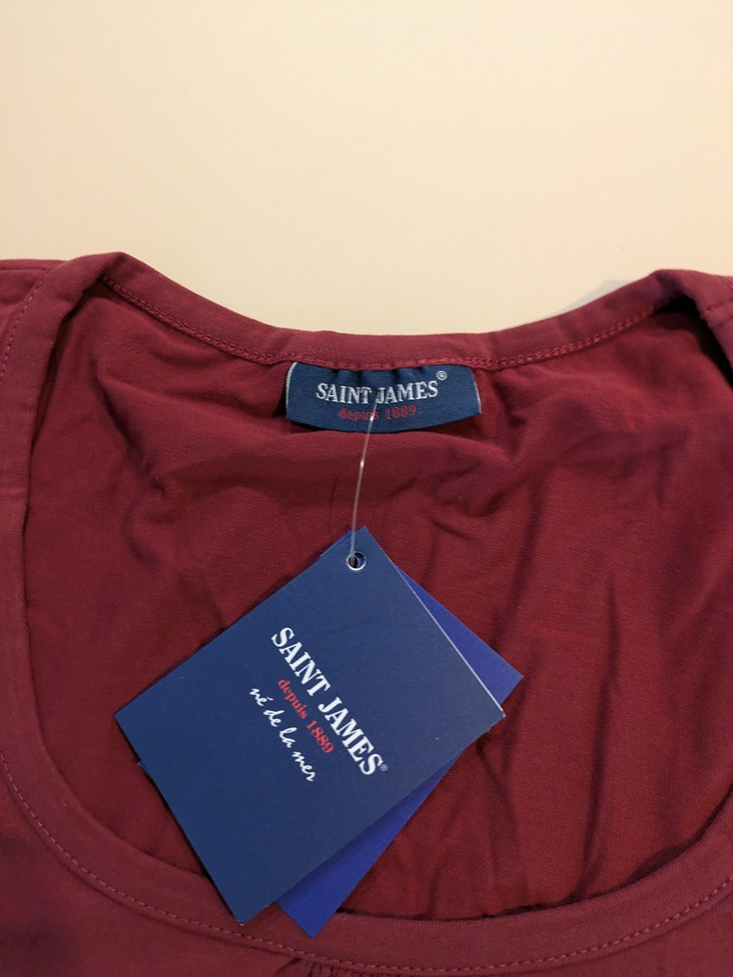Blouse Saint James - Xl - Bordeaux - Labag-234