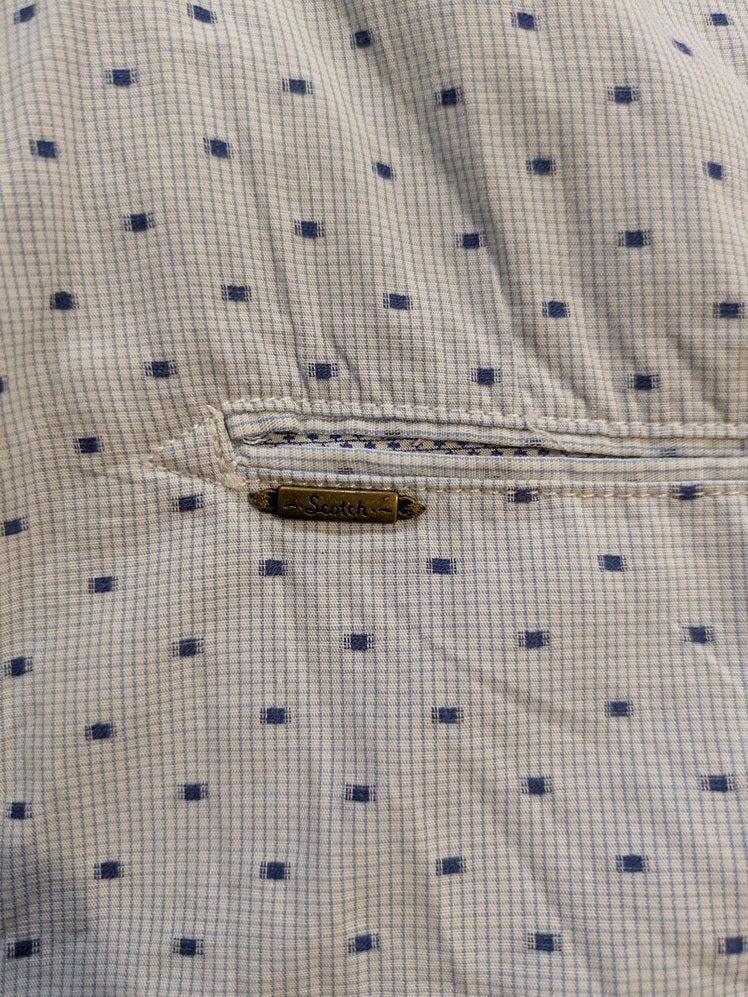 Chemise à Motifs Scotch & Soda - S - Bleu Clair - Magil-10