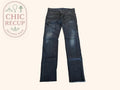 Jeans Coupe Droite Dsquared2 - L - Marine - Thgen-109