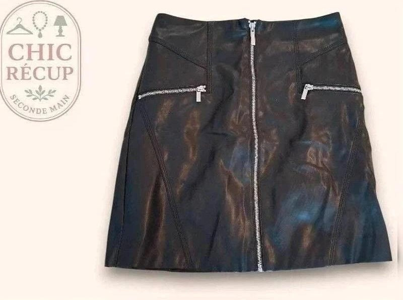 Mini-jupe Morgan - S - Noir - Lerom-18