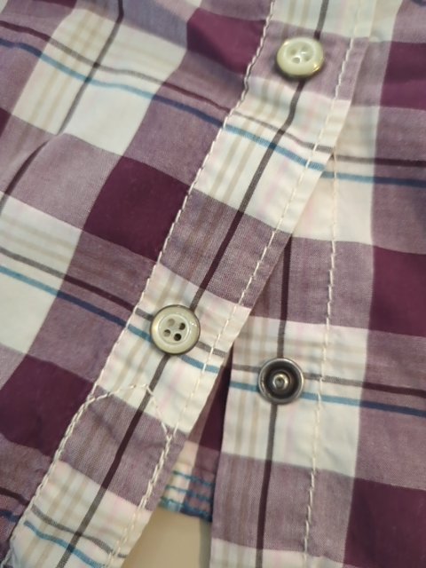 Chemise femme Hilfiger Denim - S - Burgundy - à carreaux