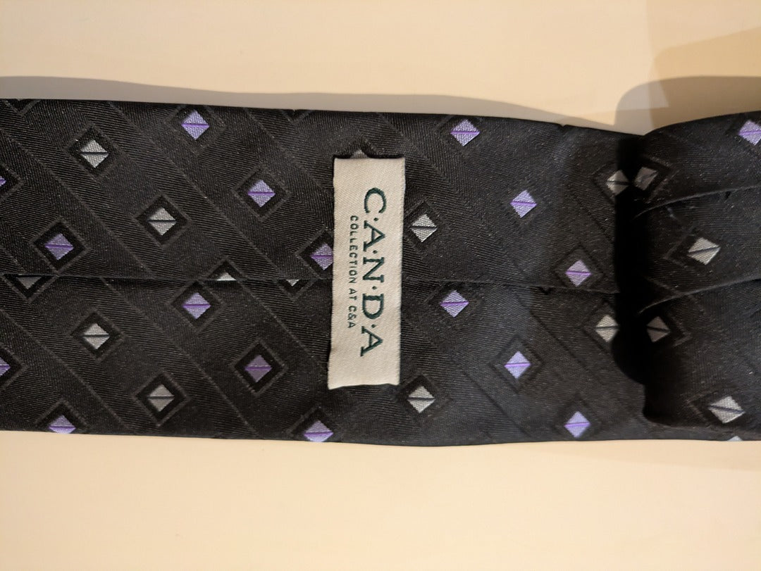 Cravate Canda - Taille Unique - Noir - Phleg-42