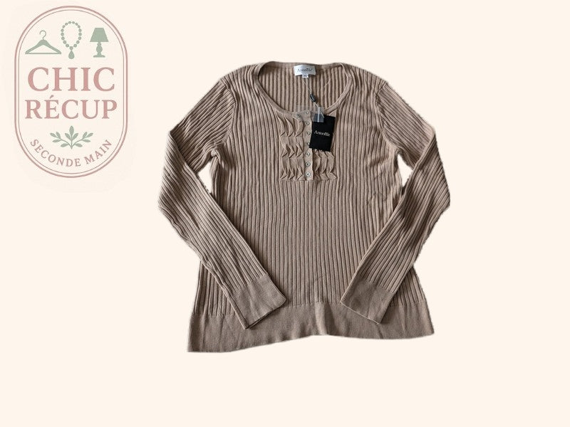 Pull Antonelle - 48 - Beige - Flavie