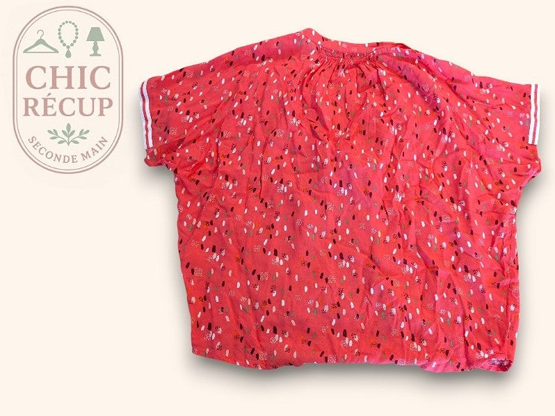 Blouse Sans Marque - M - Corail - Chpav-99