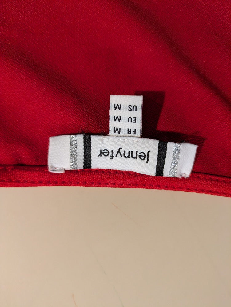 Combi Short Jennyfer - M - Rouge - Chpav-31