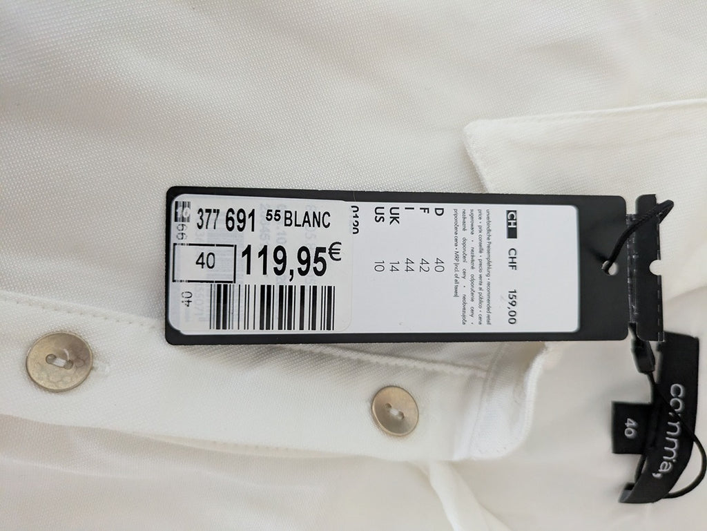 Robe comma, - 42 - Blanc - 377 691