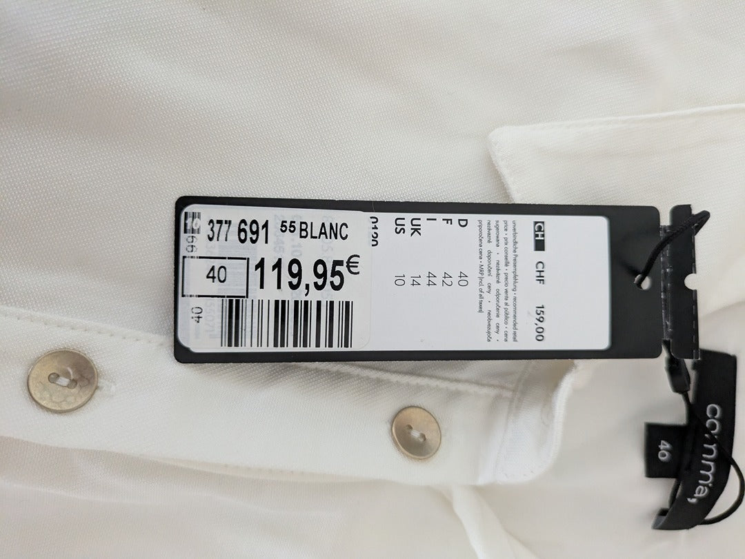 Robe comma, - 42 - Blanc - 377 691