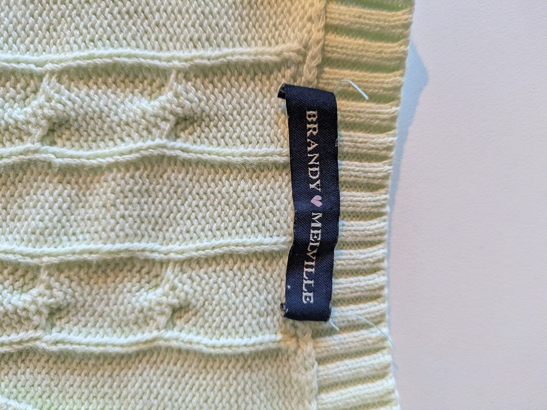 Blouse Brandy Melville - S - Vert - Yuark-08