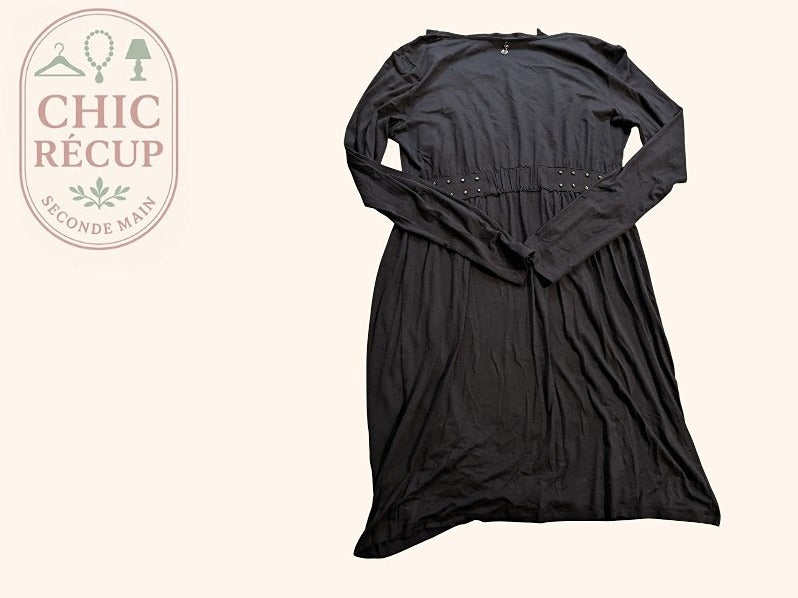 Robe Longue Liu Jo Jeans - M - Noir - Myfed-20