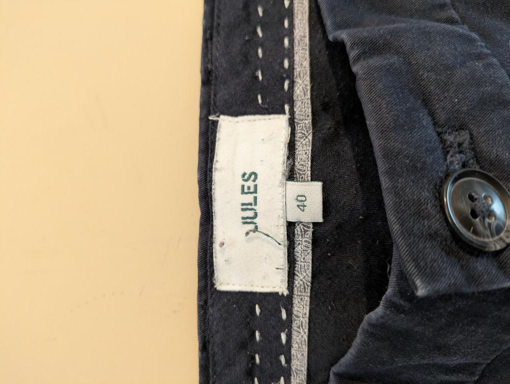 Pantalon homme bleu marine taille 40 Jules