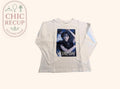T-shirt Manches Longues Kiabi - 10 Ans - Blanc - Myfed-102