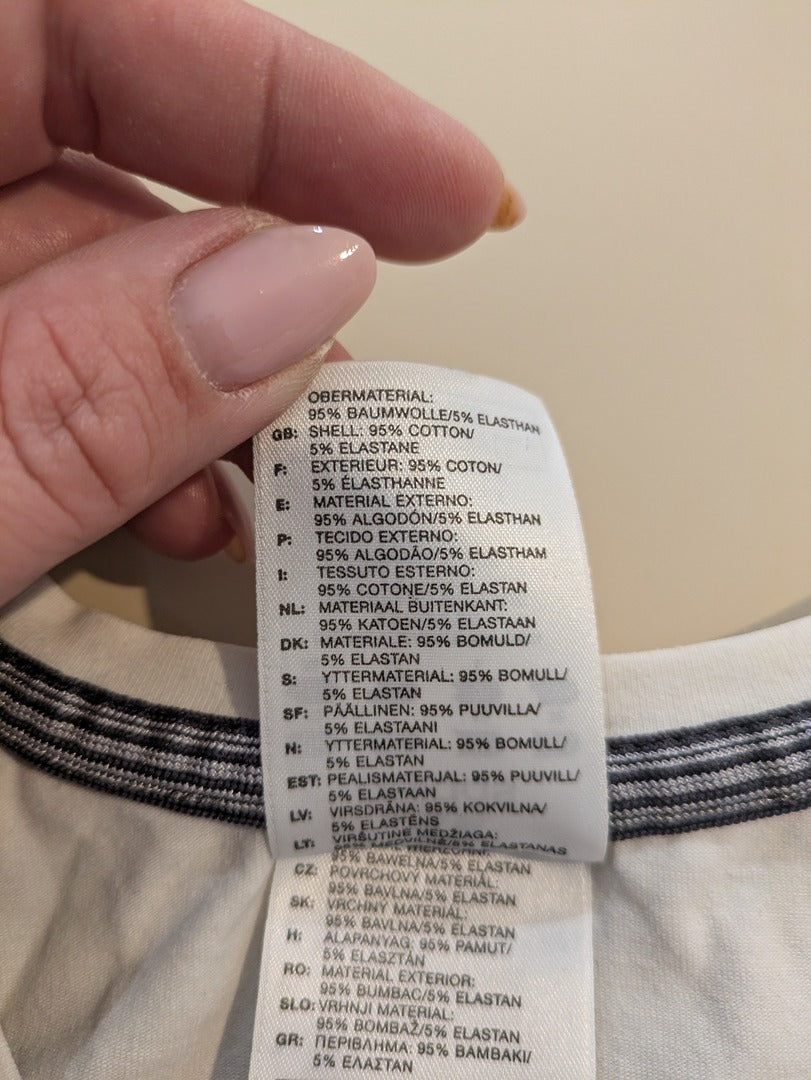 Débardeur de sport Adidas - M - Blanc