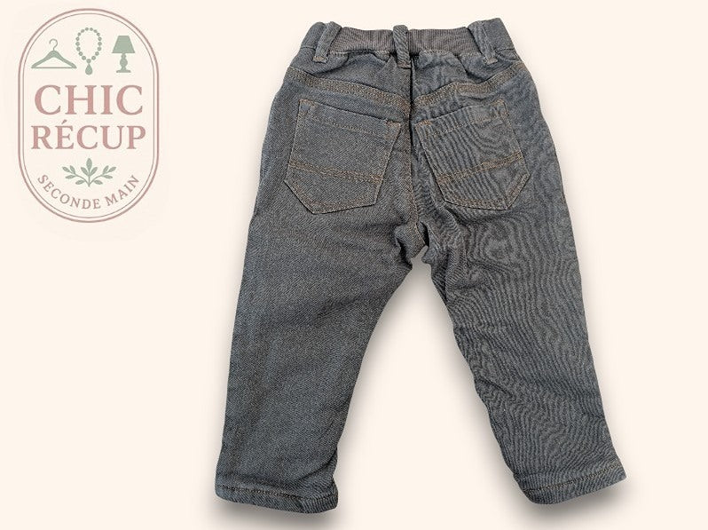 Jean H&m - 3-6 Mois/62cm - Gris - Erbul-33
