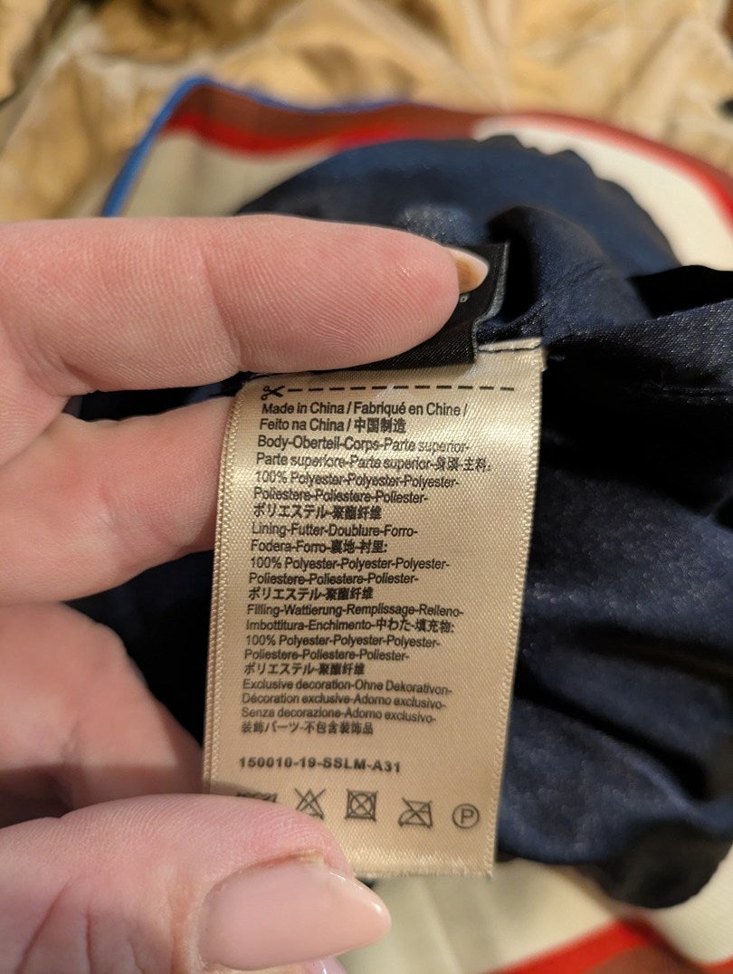 Bomber Maison Scotch - Xs - Or - Réversible