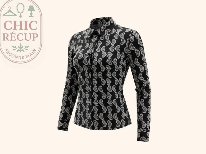 Chemise Etam - 42 - Noir - Paval-26