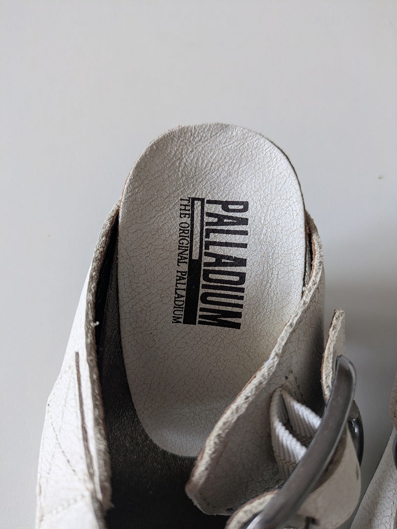 Mules Palladium - 36 - Blanc - Shirine