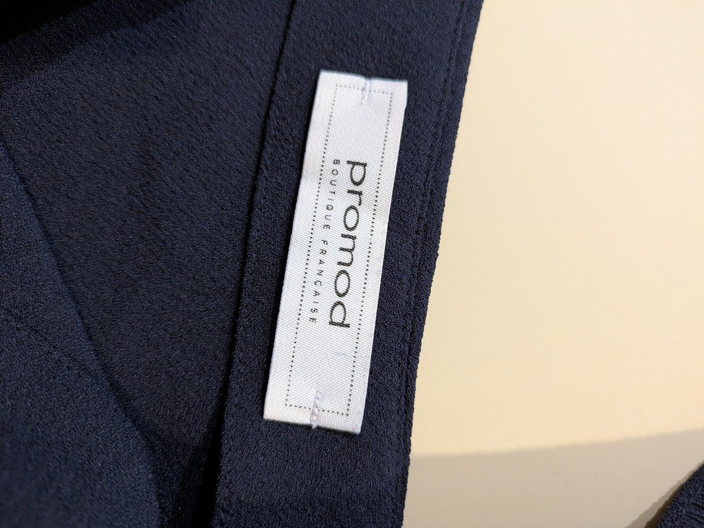 Robe Casual Promod - T40 - Marine - Mache-17
