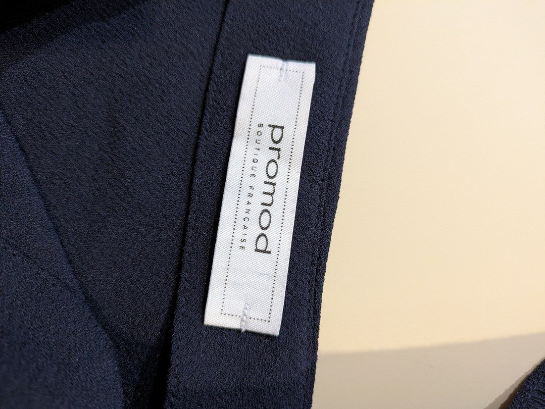 Robe Casual Promod - T40 - Marine - Mache-17