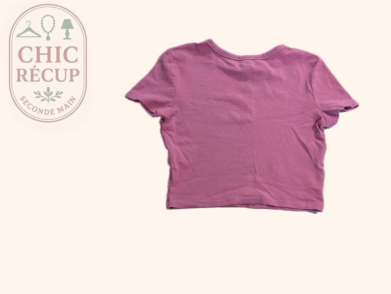 T-shirt Zara - S - Rose - Mache-47