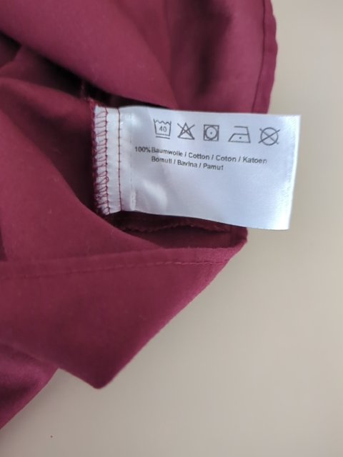 Chemise Unie Marvelis - M - Bordeaux - Saaug-68