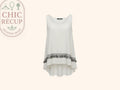 Debardeur Casual Collection - M - Blanc - Qubur-52
