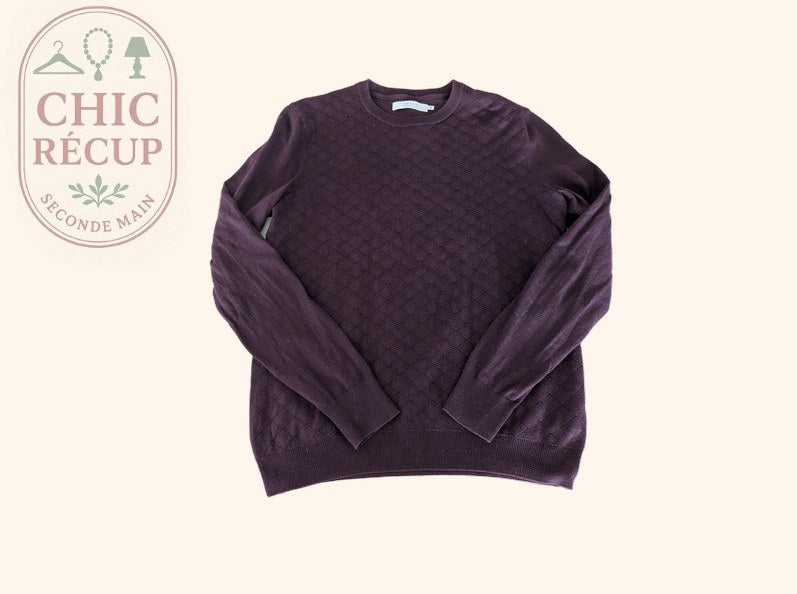Pull Celio - M - Bordeaux - Saaug-10