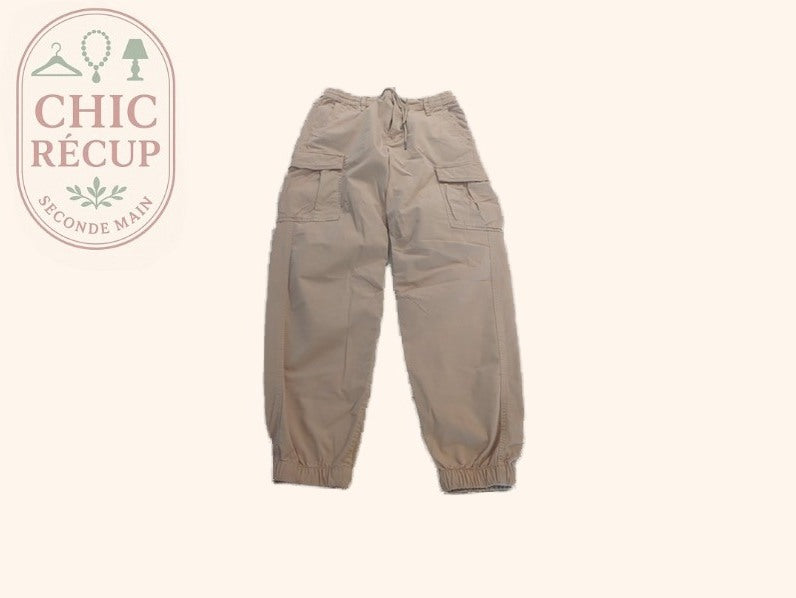 Pantalon cargo - C&a - S - Crème