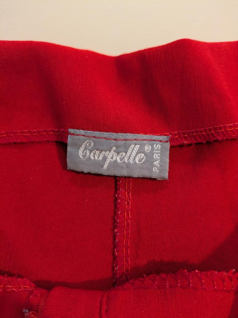 Shorts Taille Basse Carpelle - 38 - Rouge - Qubur-112